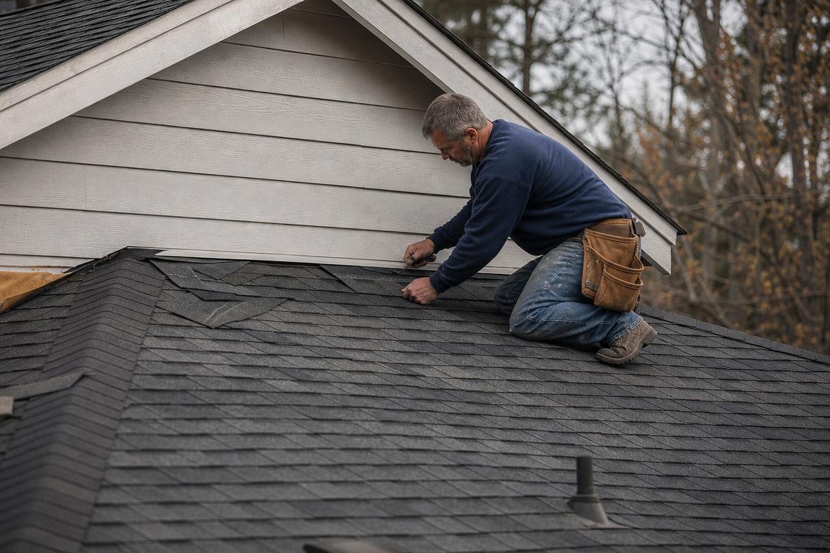 residential roofing installation on Spartanburg SC home